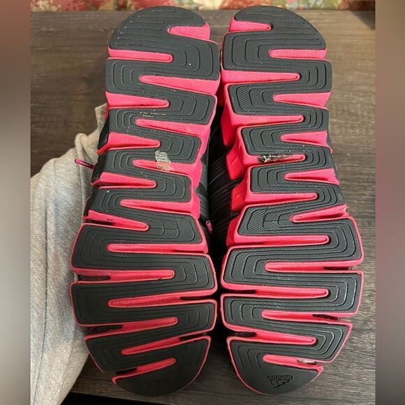 Adidas CC Ride Black and Pink Clima Cool Sneakers Size 8.5 - Picture 8 of 12